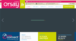 Desktop Screenshot of mairie-orsay.fr