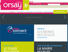 Tablet Screenshot of mairie-orsay.fr